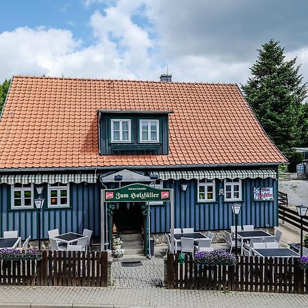 Hotel Garni Und Gaststaette Zum Holzfaeller Schierke Exterior foto
