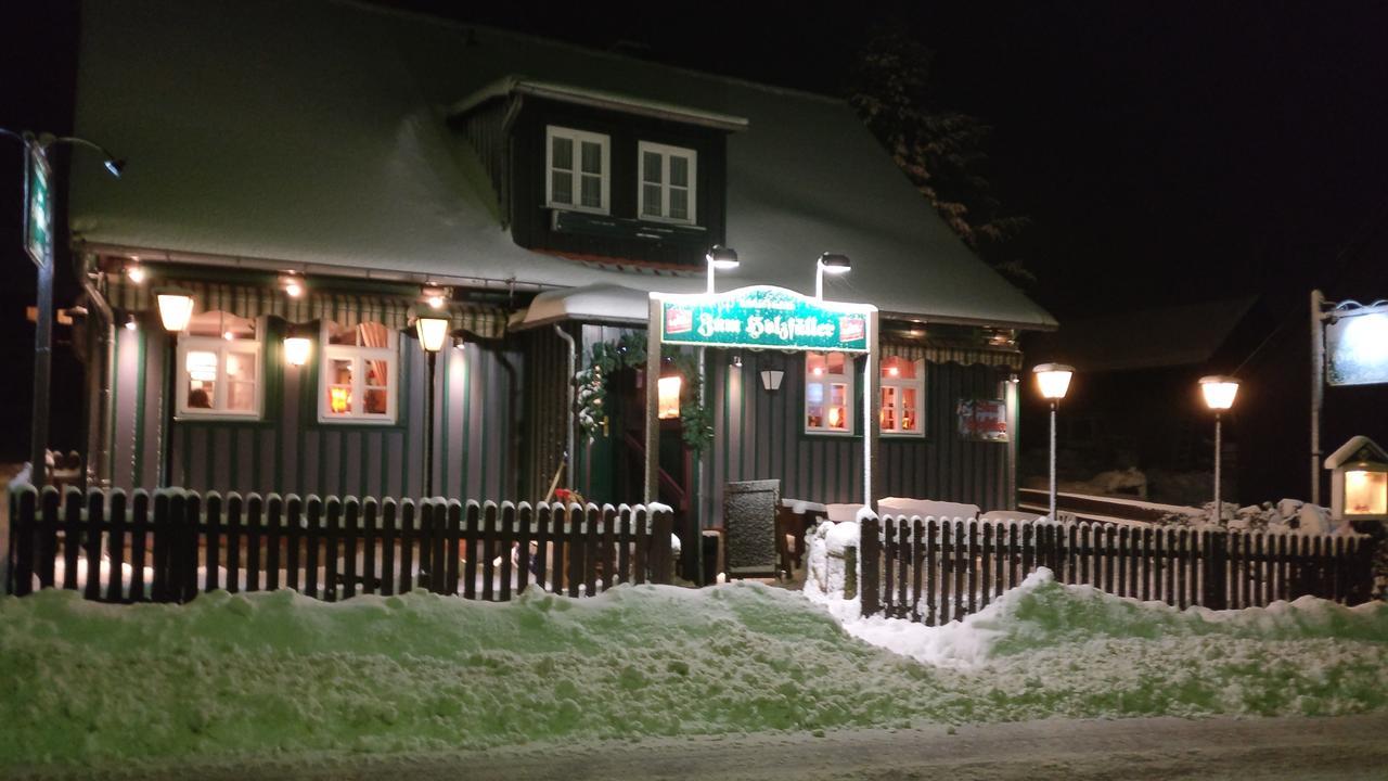 Hotel Garni Und Gaststaette Zum Holzfaeller Schierke Exterior foto